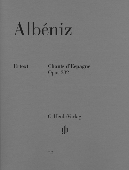 Front Cover Image Chants d'Espagne op. 232