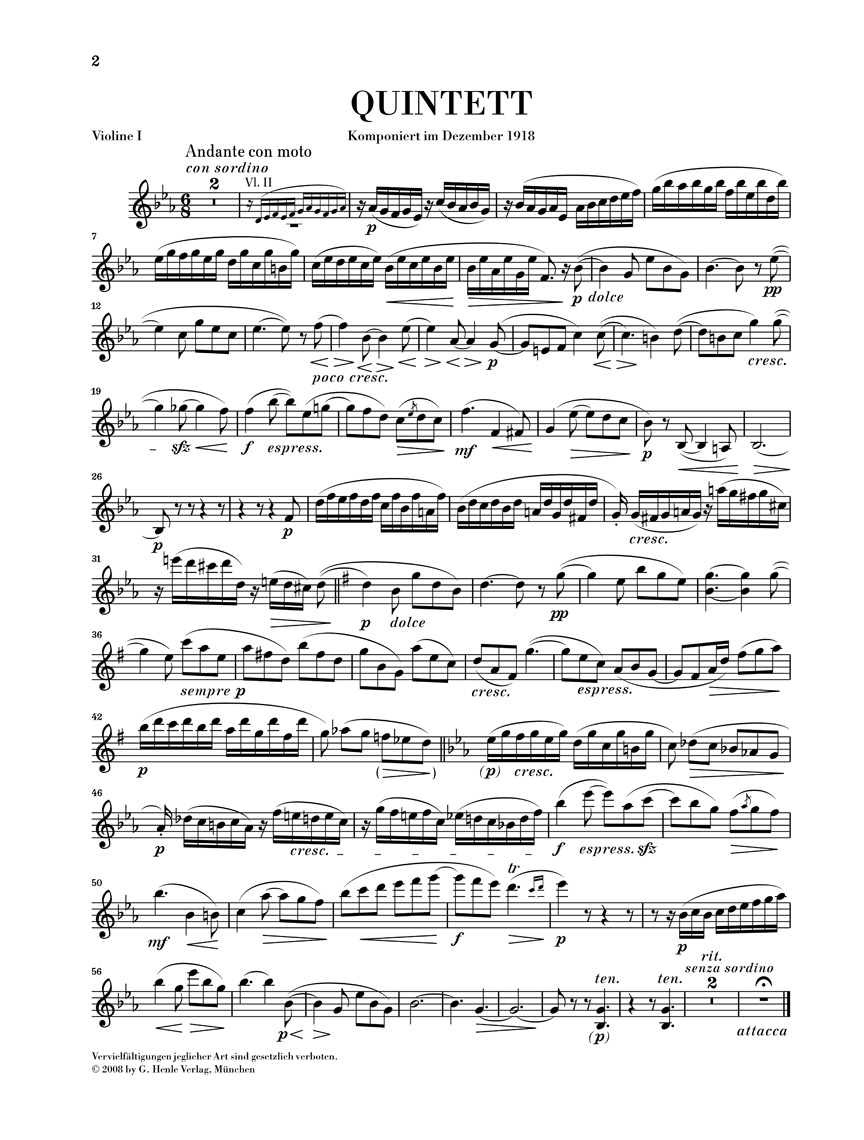 Other Cover Image Streichquintett Es-dur