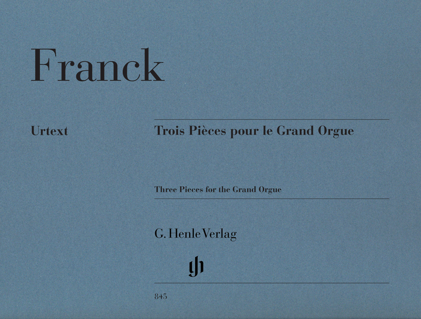 Front Cover Image Trois Pièces pour le Grand Orgue