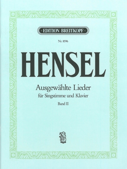 Other Cover Image Ausgewählte Lieder, Band 2