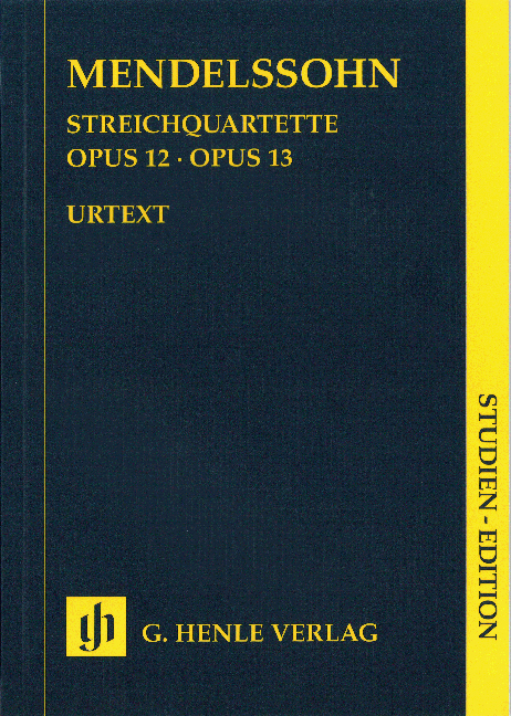 Front Cover Image Streichquartette op. 12 und 13