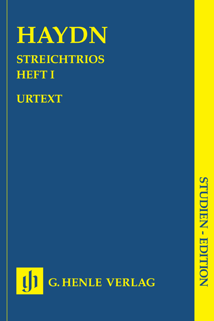 Front Cover Image Streichtrios Heft 1