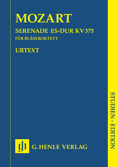 Front Cover Image Serenade Es-dur KV 375