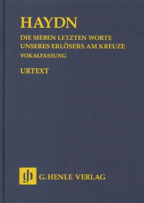 Front Cover Image Die sieben letzten Worte unseres Erlösers am Kreuze