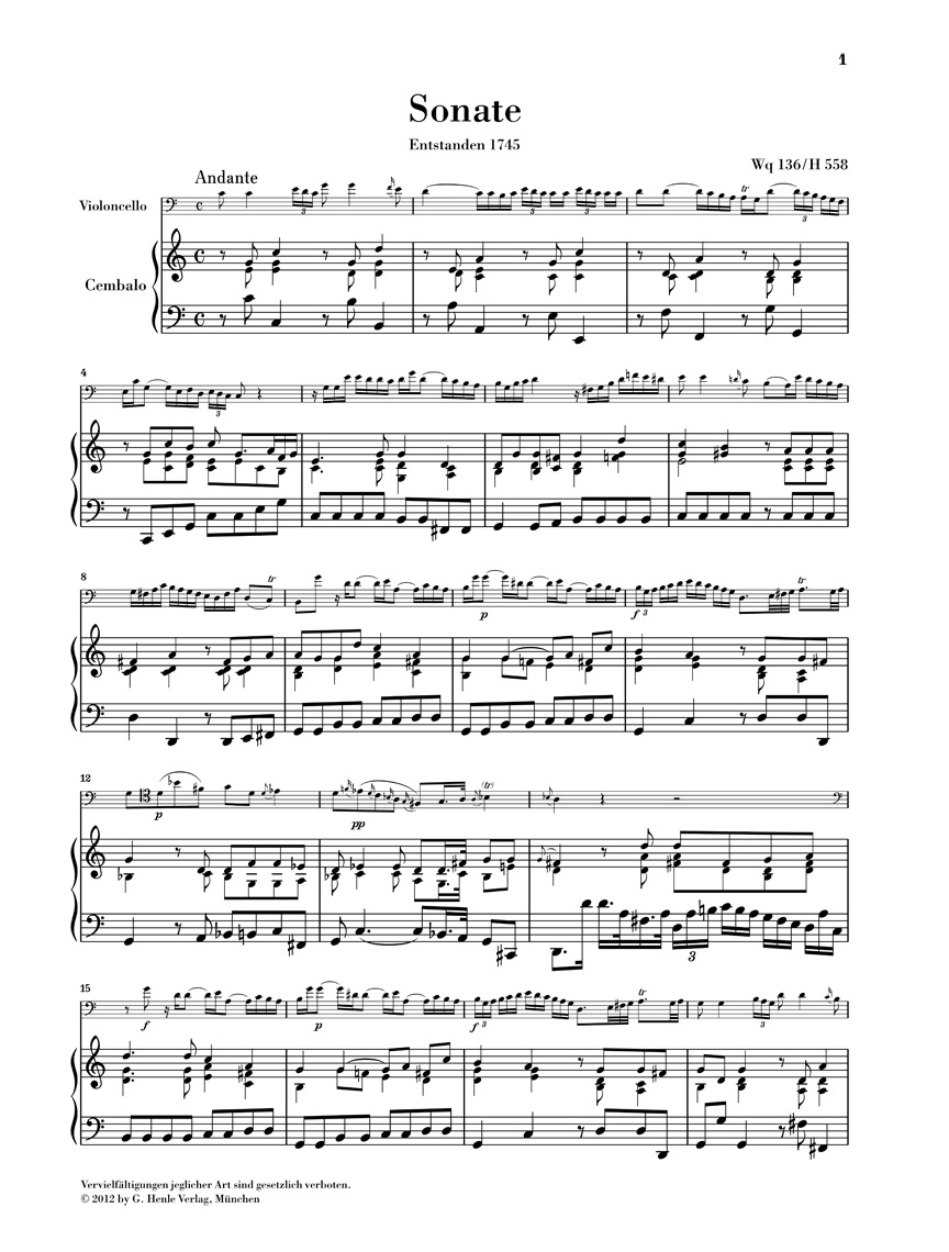 Other Cover Image Gambensonaten Wq 88, 136, 137