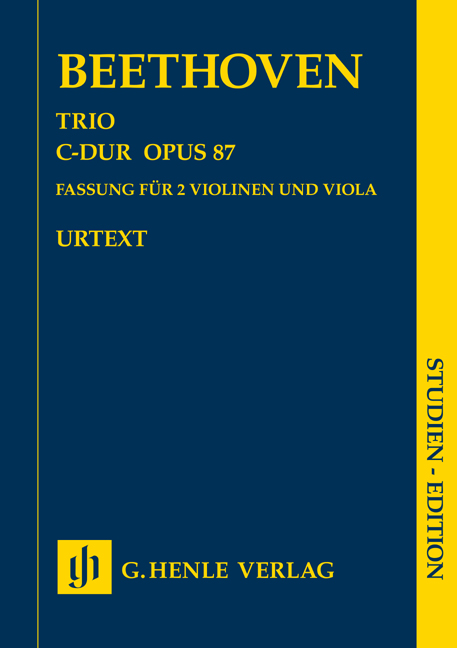 Front Cover Image Trio C-dur op. 87