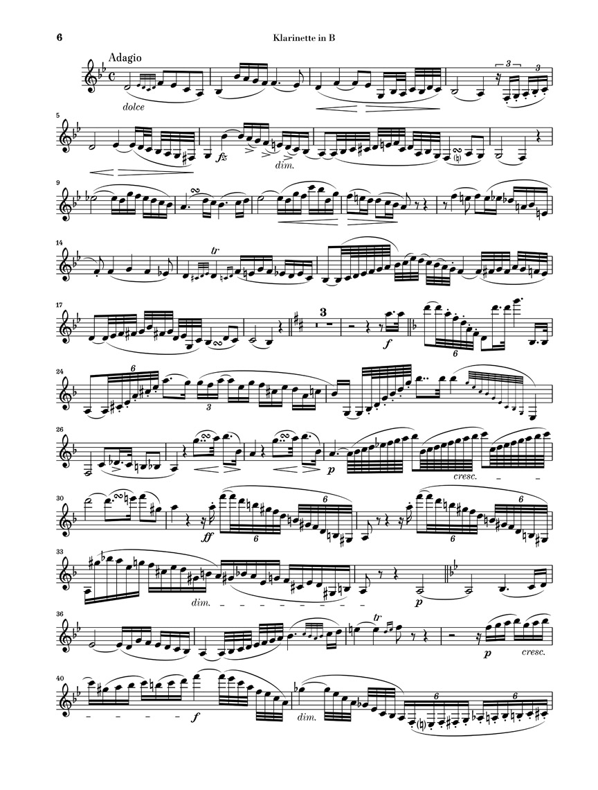 Other Cover Image Klarinettenkonzert Nr. 2 Es-dur op. 57