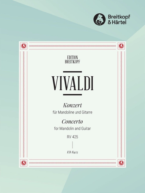 Front Cover Image Mandolinenkonzert C-dur RV 425