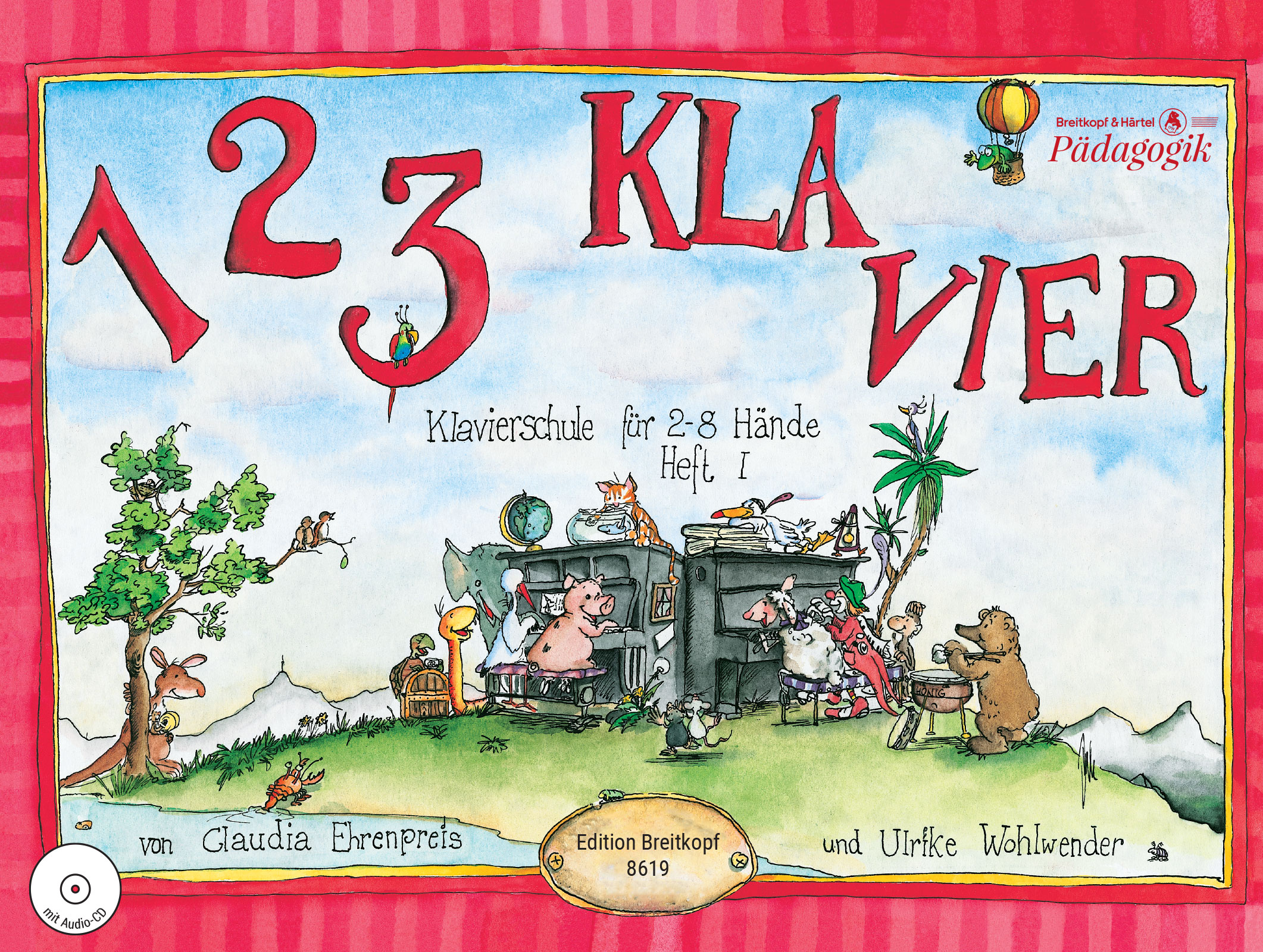 Front Cover Image 1 2 3 KLAVIER Heft 1