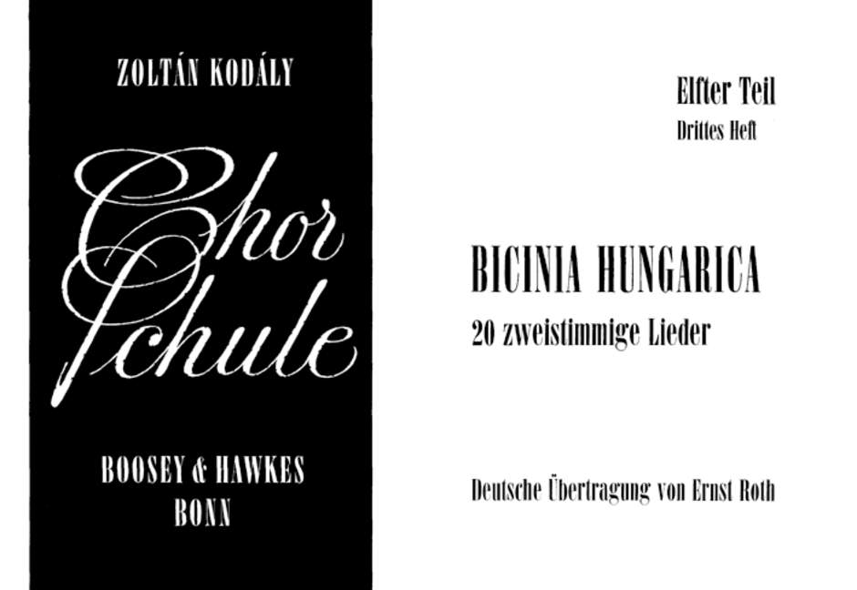 Front Cover Image Chorschule Band 11/3