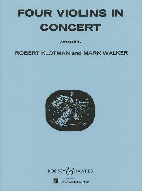 Front Cover Image Four Violins in Concert