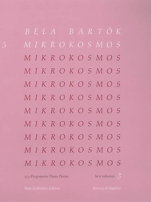 Front Cover Image Mikrokosmos Band 3