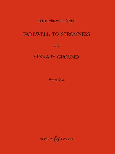 Front Cover Image Farewell to Stromness & Yesnaby Ground 