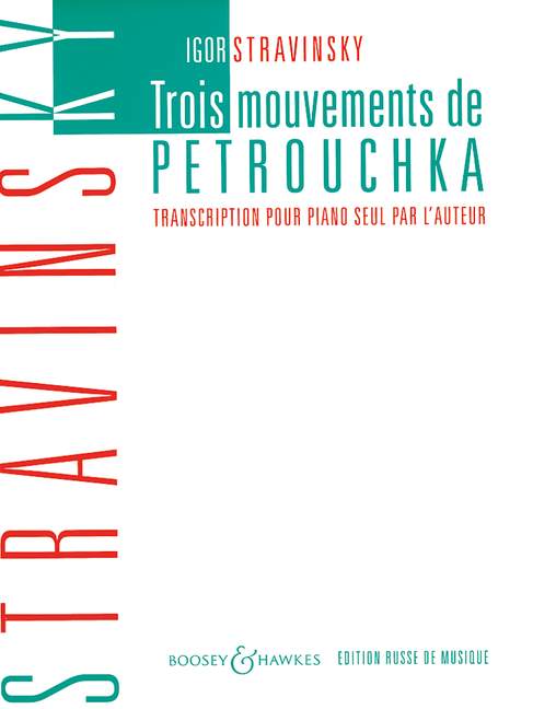 Front Cover Image Drei Sätze aus "Petruschka" 