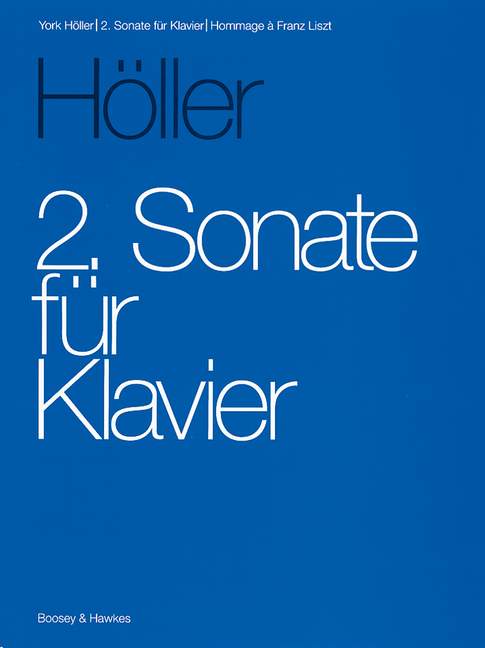 Front Cover Image 2. Sonate für Klavier 