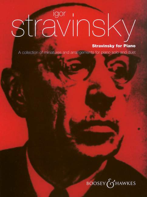 Front Cover Image Stravinsky for Piano 