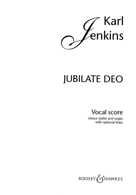 Front Cover Image Jubilate Deo