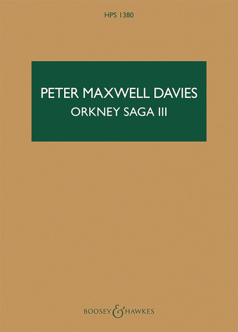 Front Cover Image Orkney Saga III (1998 - 1999)