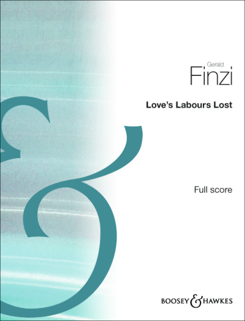 Front Cover Image Love's Labour's Lost op. 28a + b