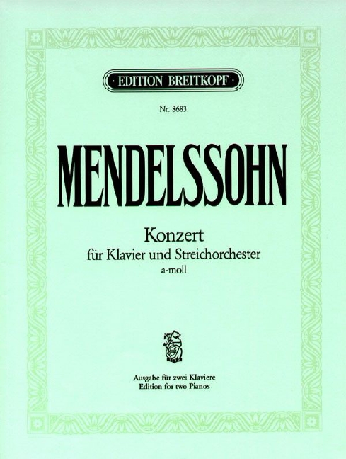 Other Cover Image Klavierkonzert a-moll MWV O 2