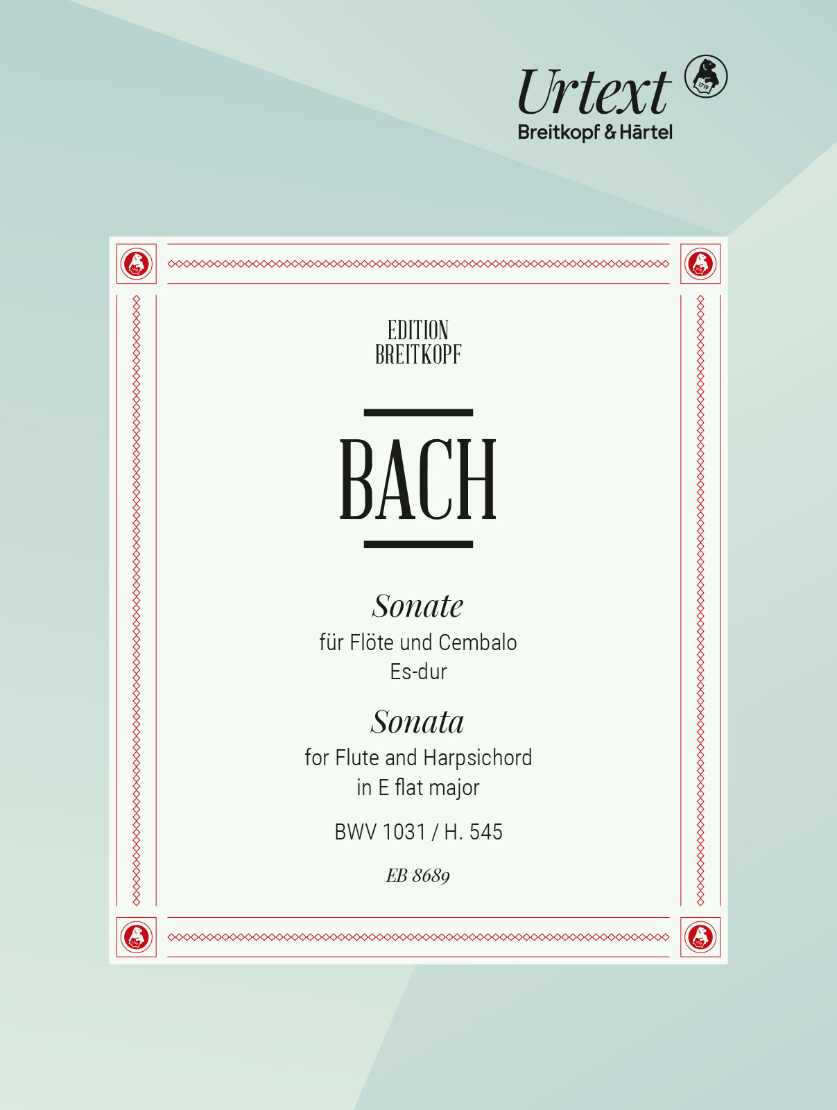 Other Cover Image Sonate Es-dur BWV 1031