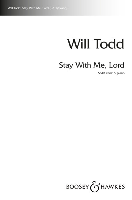 Front Cover Image Stay with me, Lord