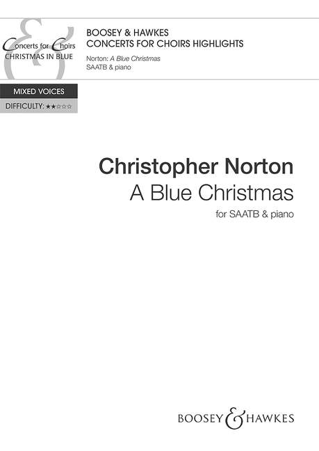 Front Cover Image A Blue Christmas