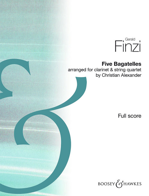 Front Cover Image Fünf Bagatellen