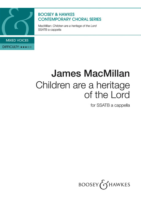 Front Cover Image Children are a heritage of the Lord