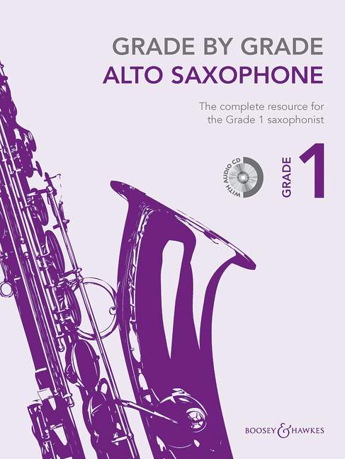 Front Cover Image Grade by Grade - Alto Saxophone