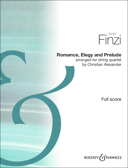 Front Cover Image Romance, Elegy and Prelude