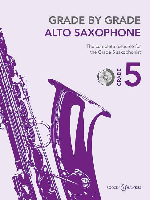 Front Cover Image Grade by Grade - Alto Saxophone
