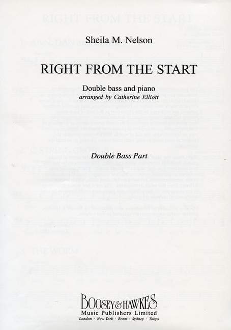 Front Cover Image Right from the Start