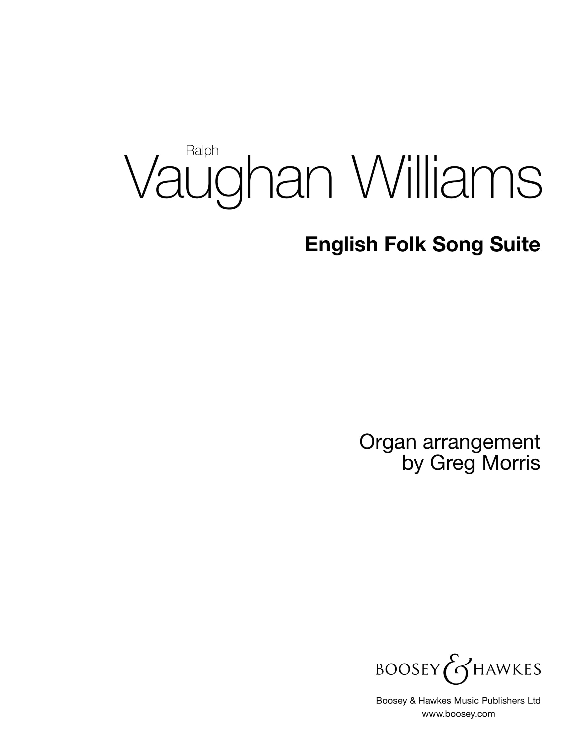 Other Cover Image English Folk Song Suite