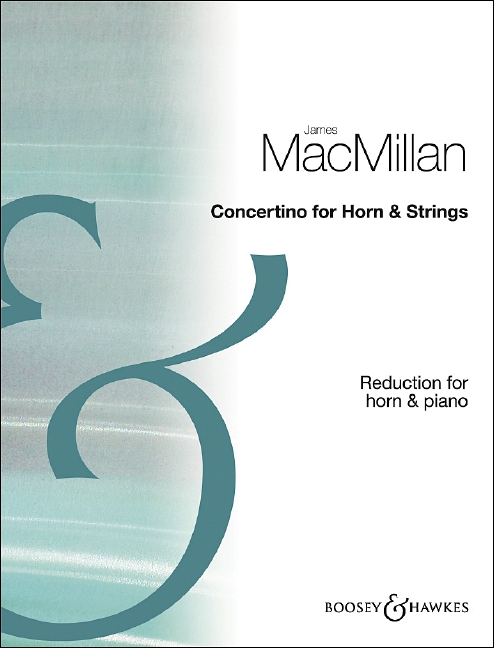 Front Cover Image Concertino for Horn & Strings (2016)