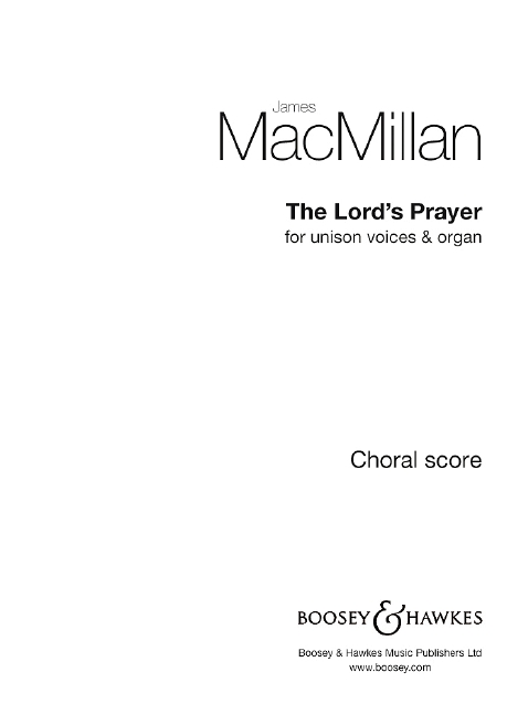 Front Cover Image The Lord's Prayer