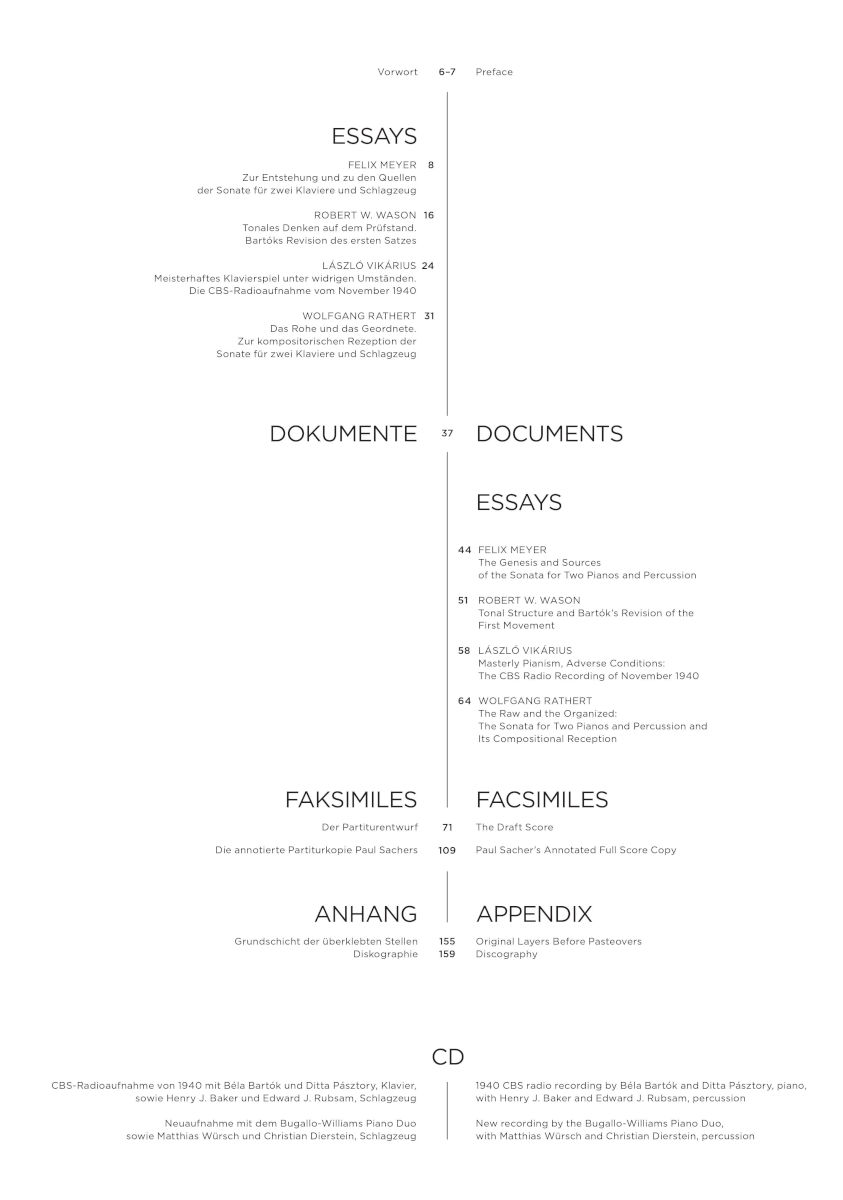 Other Cover Image Sonate für zwei Klaviere und Schlagzeug