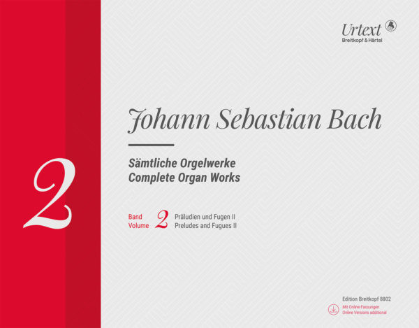 Other Cover Image Sämtliche Orgelwerke, Band 2 BWV 533, 548, 541, 550, 535, 535a, 536, 543, 543a/1, 544, 533a, 551
