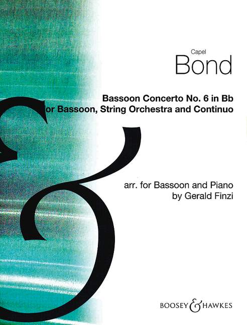 Front Cover Image Fagottkonzert Nr. 6 B-Dur