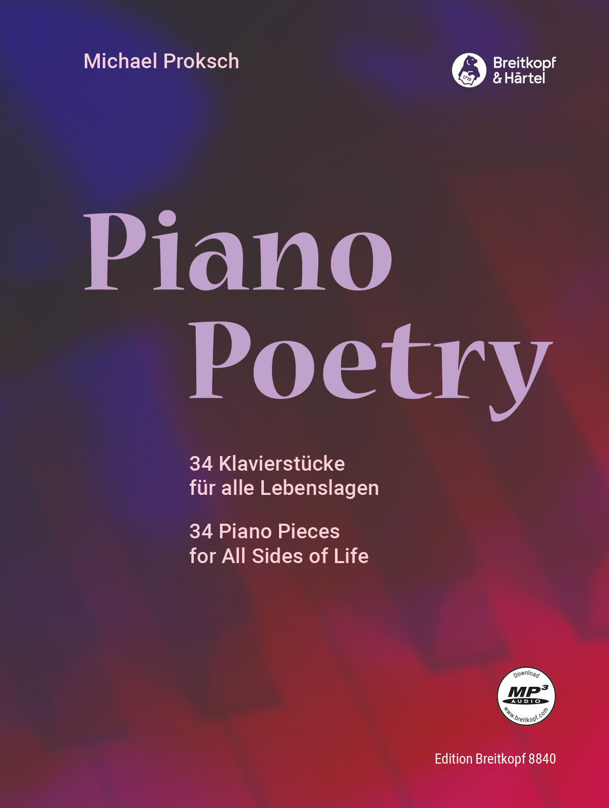 Front Cover Image Piano Poetry für Klavier