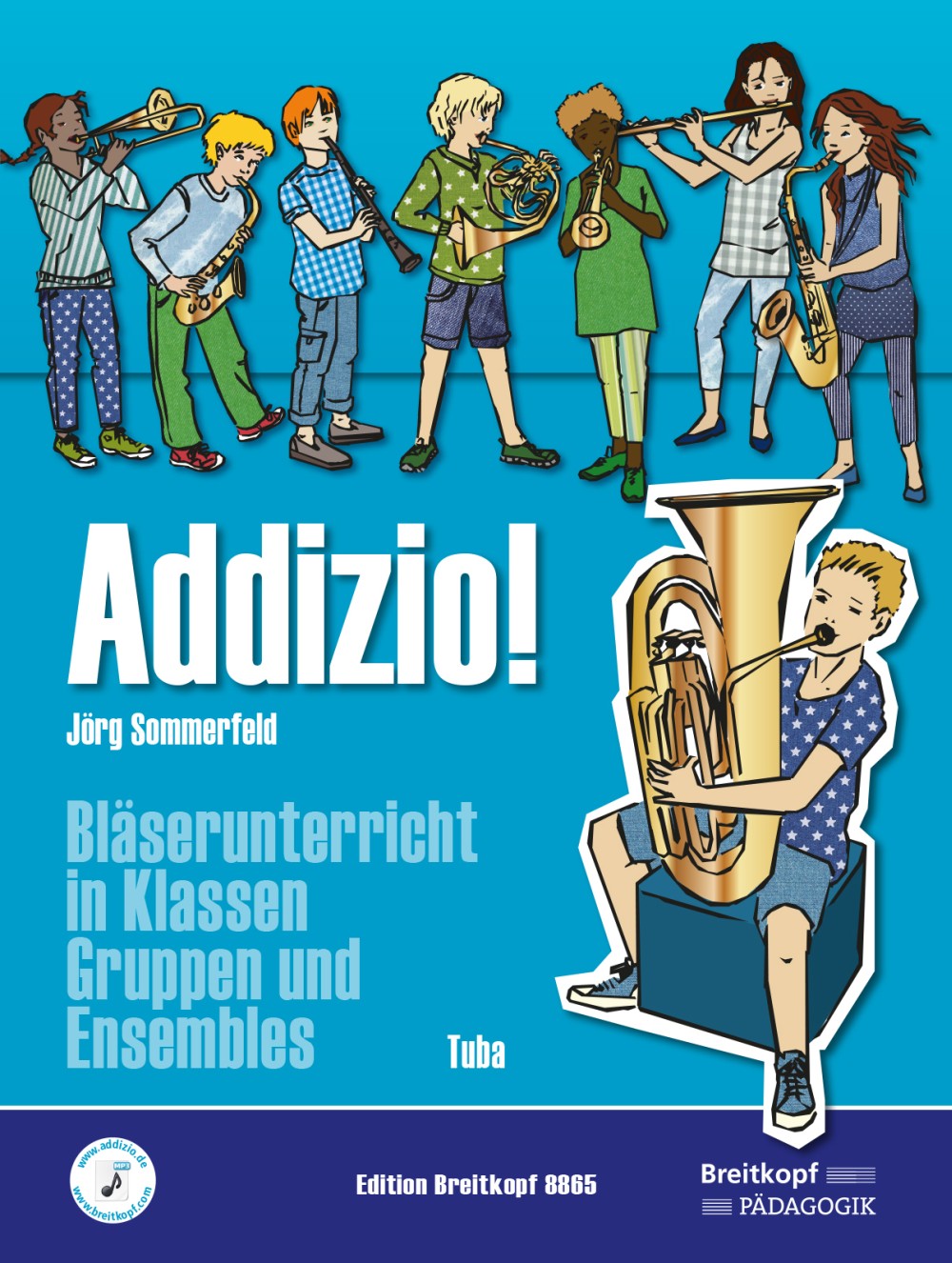 Front Cover Image Addizio! Schülerheft Tuba