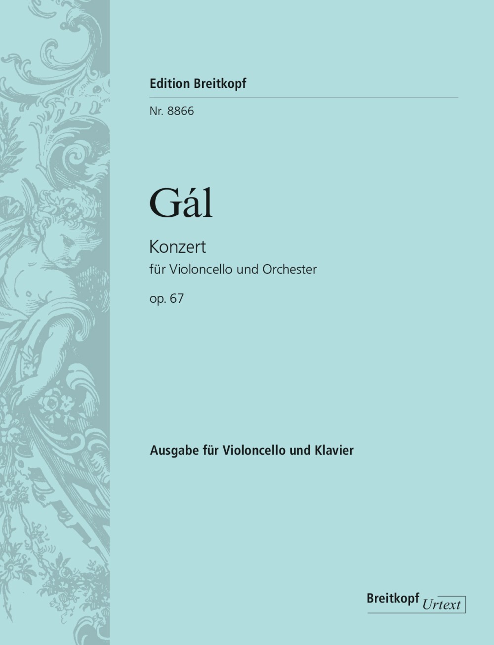 Front Cover Image Konzert für Violoncello und Orchester op. 67