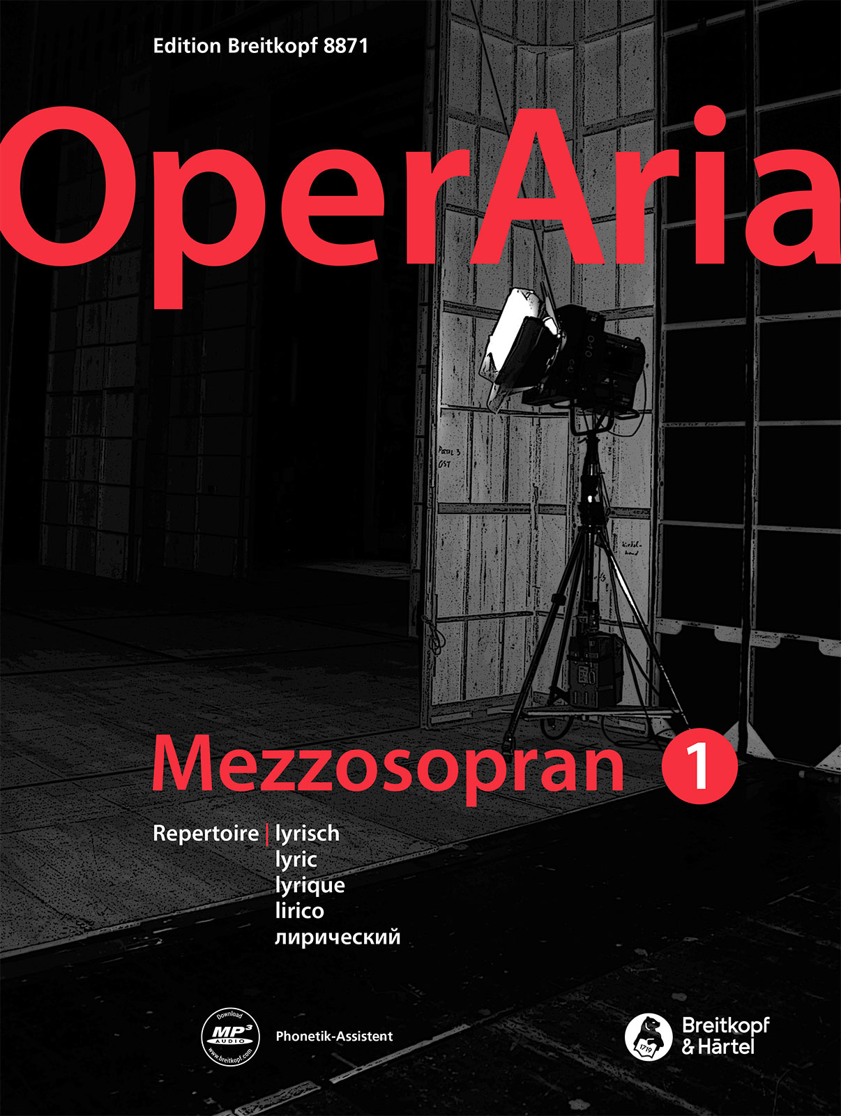 Front Cover Image OperAria. Mezzosopran Band 1: lyrisch