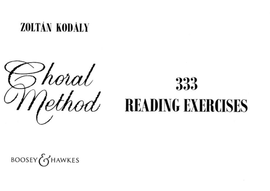 Front Cover Image Choral Method