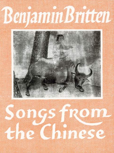 Front Cover Image Songs from the Chinese op. 58