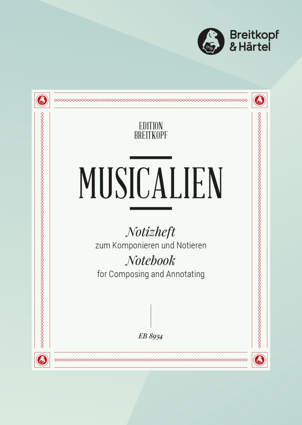 Front Cover Image Musicalien. Notizheft / Notebook