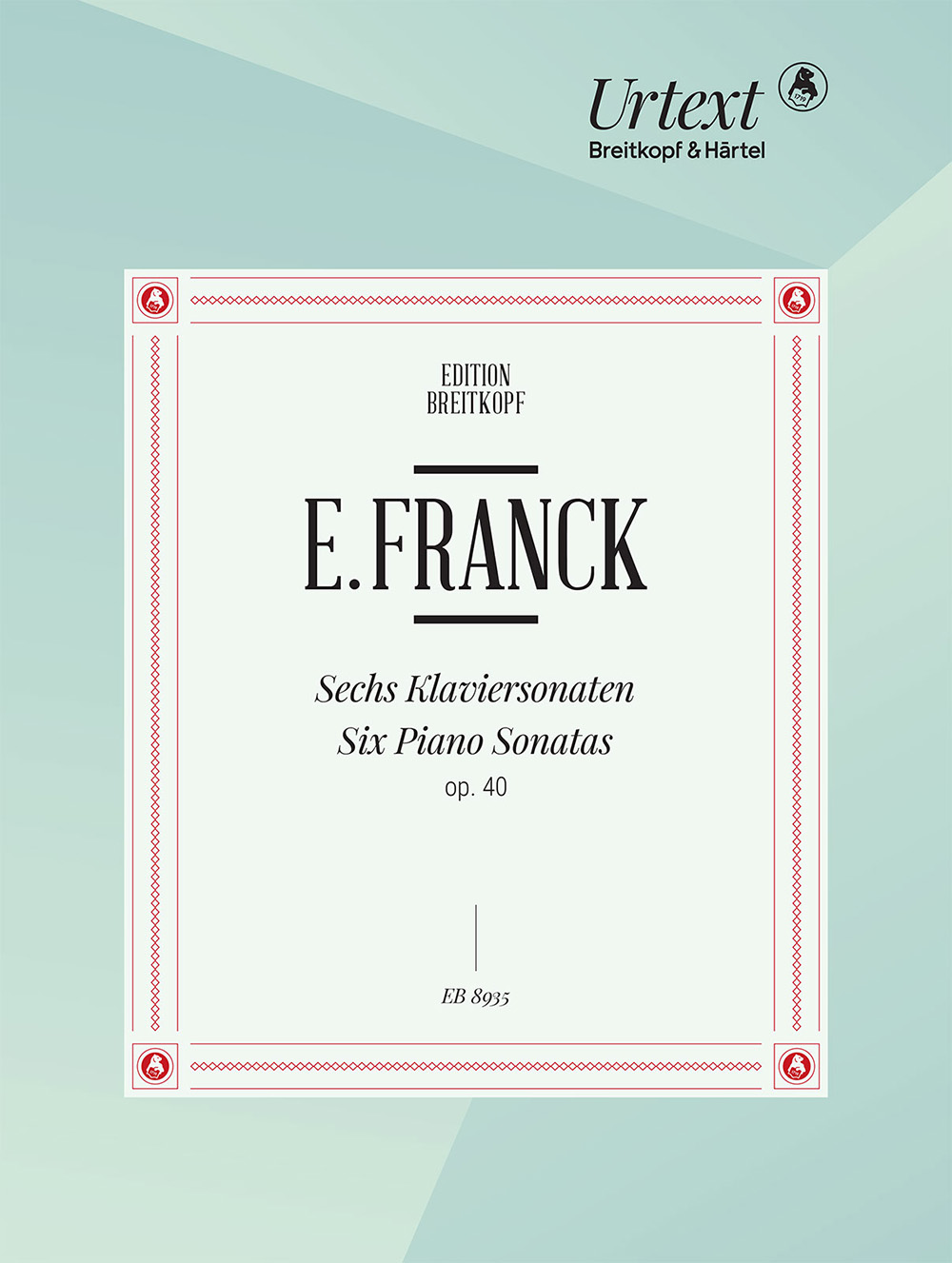 Front Cover Image Sechs Klaviersonaten op. 40