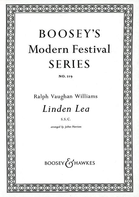 Front Cover Image Linden Lea