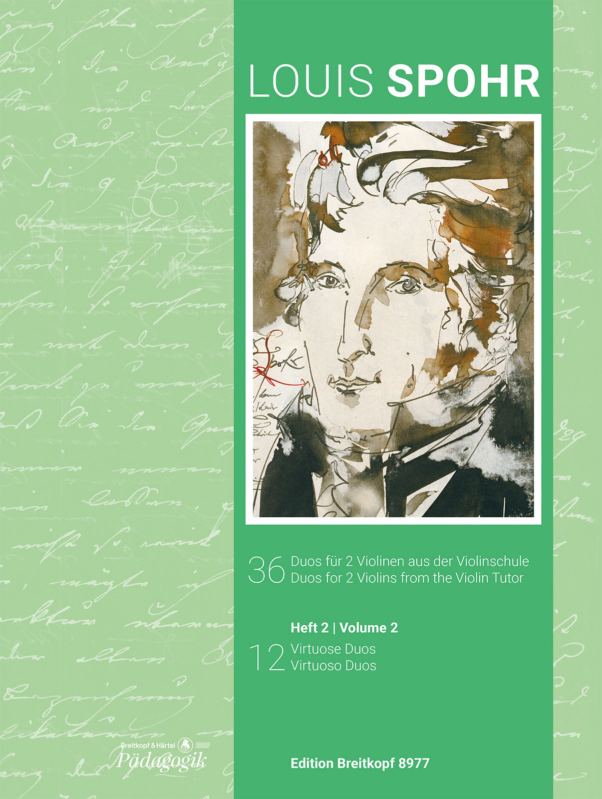 Front Cover Image 36 Duos für 2 Violinen aus der Violinschule, Heft 2