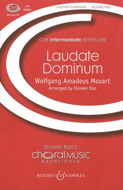Front Cover Image Laudate Dominum KV 339